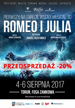 Romeo i Julia - pierwszy na świecie wodny musical 3D - spektakl