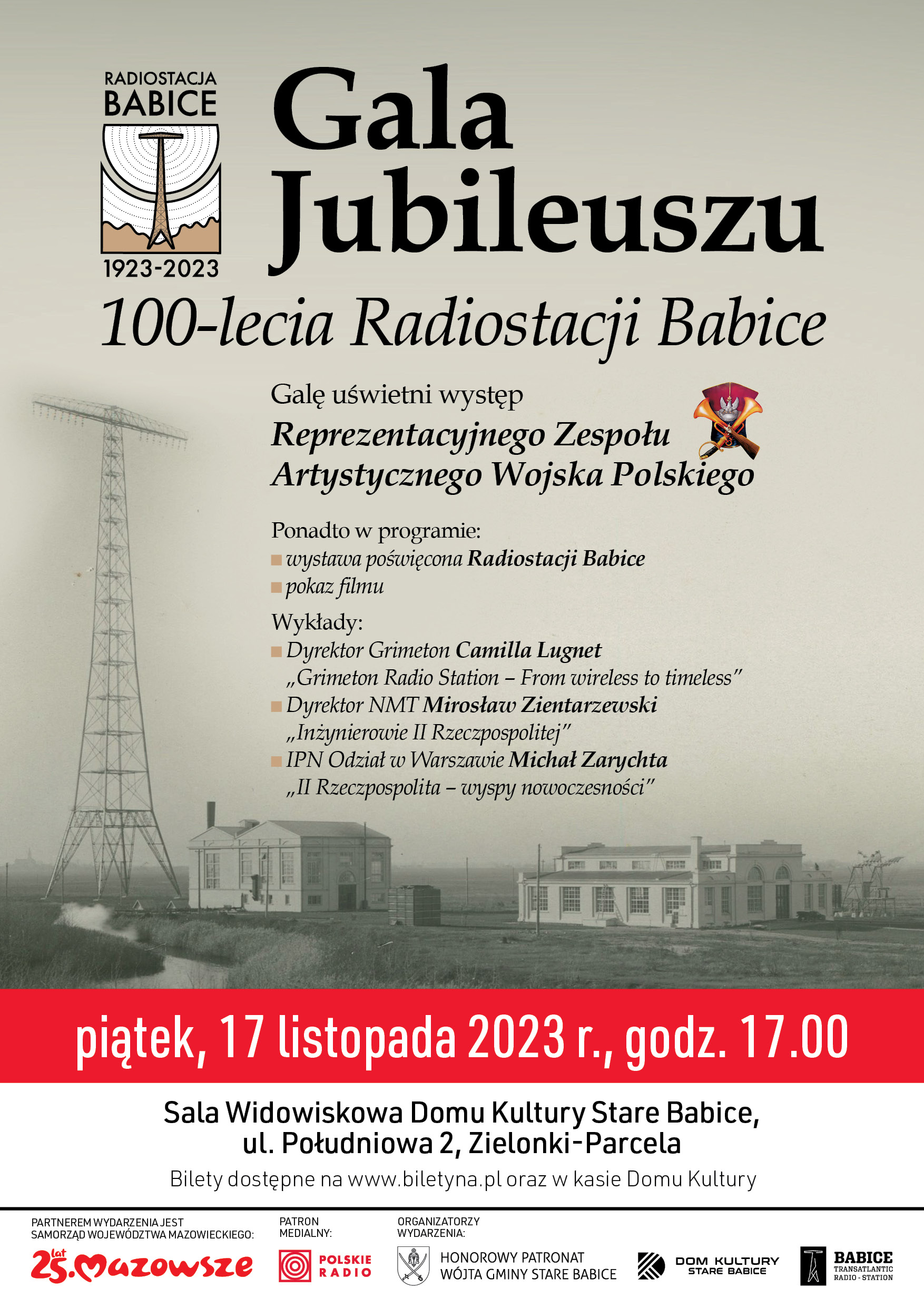 Gala Jubileuszu 100 Lecia Radiostacji Babice Bilety Online Opis