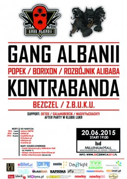 GANG ALBANII oraz BEZCZEL & Z.B.U.K.U. - koncert