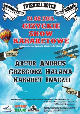 Giżyckie Show Kabaretowe 2015 - kabaret