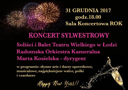 Koncert Sylwestrowy 2017 - koncert