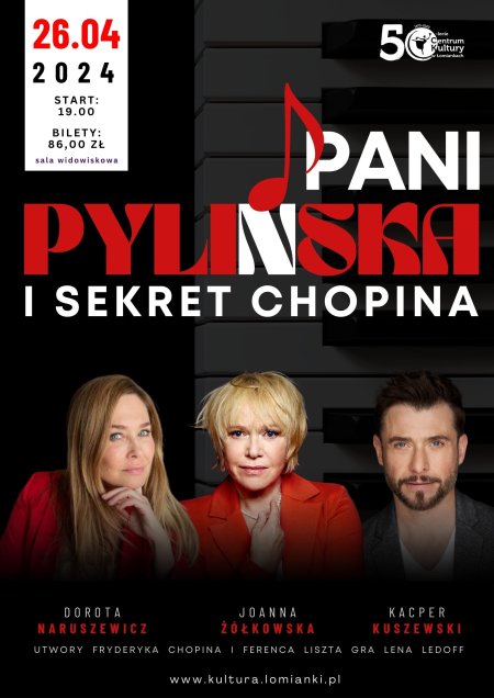 Spektakl "Pani Pylińska i sekret Chopina" - spektakl