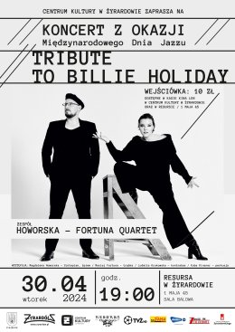 HOWORSKA - FORTUNA QUARTET koncert z okazji Międzynarodowego Dnia Jazzu - koncert