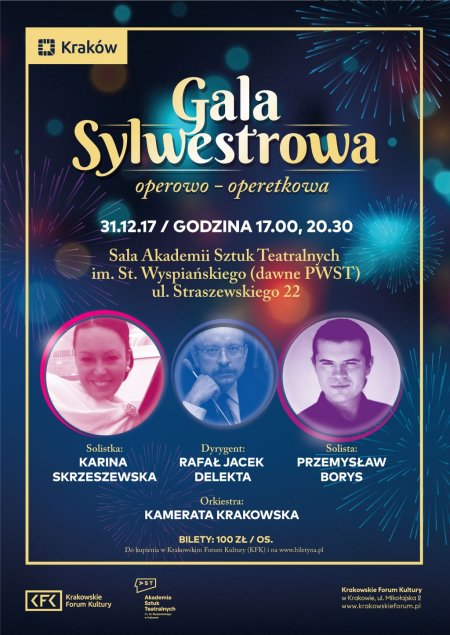 Sylwester 2018 - Gala Sylwestrowa z Kameratą Krakowską - koncert
