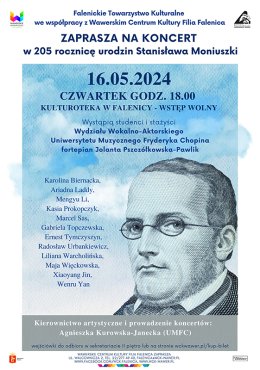 KONCERT STUDENTÓW UMFC - Moniszko w WCK Falenica - koncert