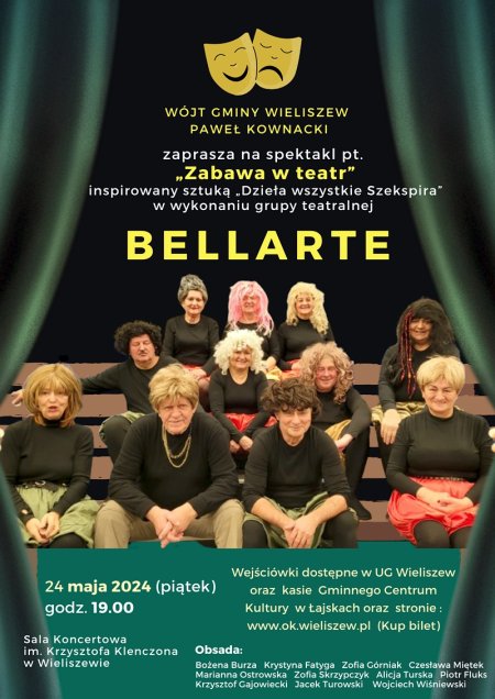 "Zabawa w teatr" Grupa Tetralna Bellarte - spektakl