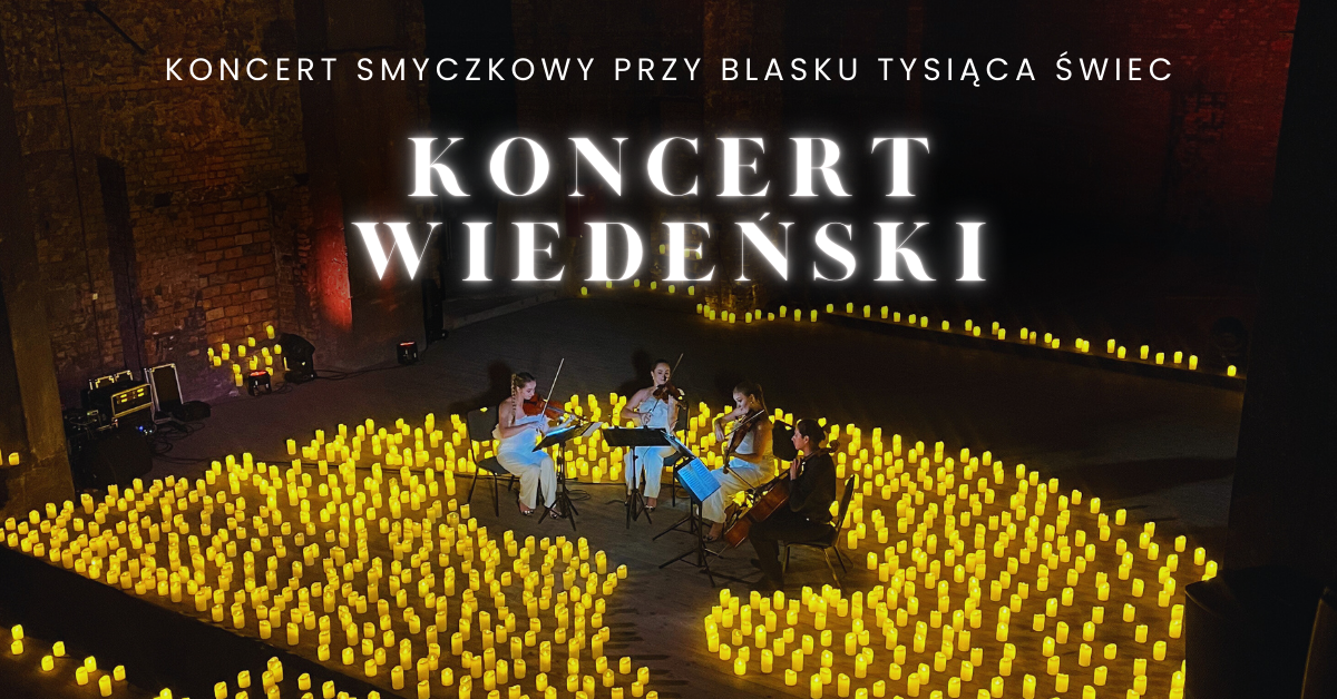 Koncert Noworoczny wśród setek świec Koncert Wiedeński Kraków Sala