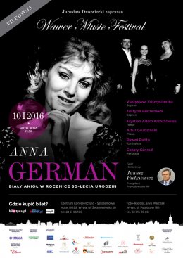 Wawer Music Festival - Anna German - Biały Anioł w 80 rocznice urodzin - koncert