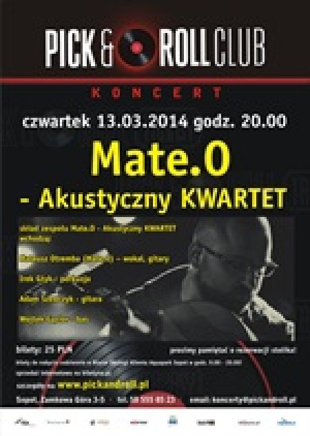 Mate.O - Akustyczny Kwartet - koncert