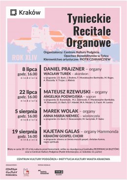 Tynieckie Recitale Organowe - koncert
