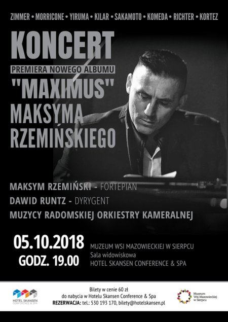 Maksym Rzemiński - Premiera albumu MAXIMUS - koncert