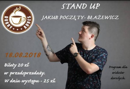 Stand-up: Jakub Poczęty-Błażewicz - stand-up