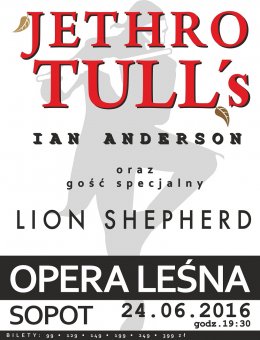 Jethro Tull's Ian Anderson i gość specjalny Lion Shepherd - koncert