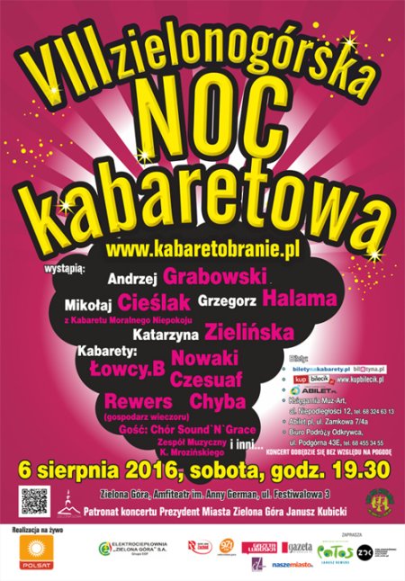 Kabaretobranie 2016 - VIII Zielonogórska Noc Kabaretowa z Polsatem - kabaret