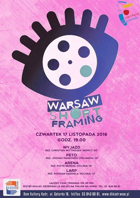 Warsaw Short Framing – cykl pokazów filmowych prezentujących najnowsze dokonania polskiego i światowego kina offowego - film