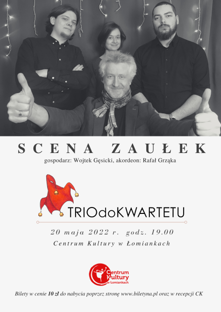 Scena Zaułek || TRIOdoKWARTETU, Wojtek Gęsicki - koncert