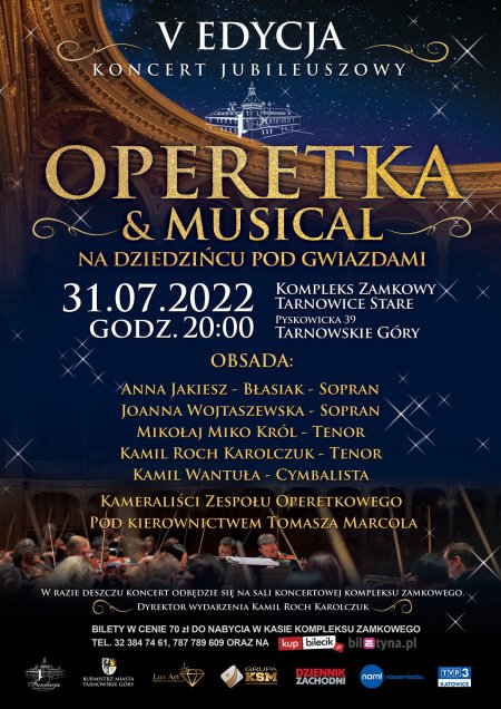 Operetka Na Dziedzińcu Pod Gwiazdami - koncert
