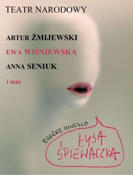 Łysa Śpiewaczka - Żmijewski, Seniuk, Wiśniewska - spektakl