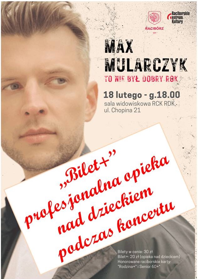 Bilet Max Mularczyk Bilety Online Opis Recenzje