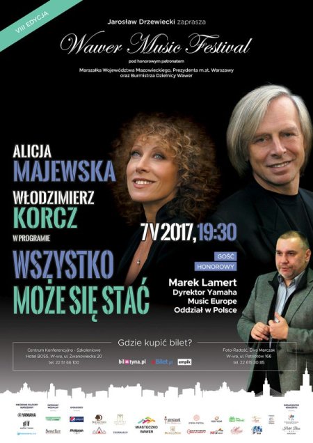 VIII Wawer Music Festival - Maj z Alicją Majewską i Włodzimierzem Korczem - koncert