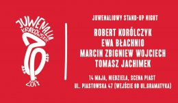 Juwenaliowy Stand-Up Night - Scena Piast - stand-up