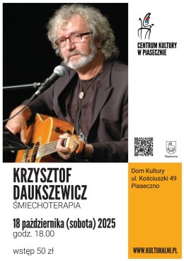 KRZYSZTOF DAUKSZEWICZ. ŚMIECHOTERAPIA.
