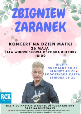 Zbigniew Zaranek - koncert