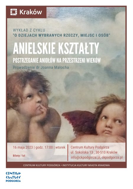 Wykład z cyklu „O dziejach wybranych rzeczy, miejsc i osób” – „Anielskie kształty... - postrzeganie aniołów na przestrzeni wieków” - inne