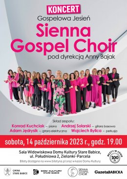 Gospelowa Jesień - Gospel Sienna Choir - koncert