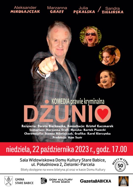 Dżunio - komedia prawie kryminalna - spektakl