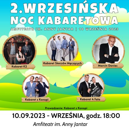 2. Wrzesińska Noc Kabaretowa - kabaret