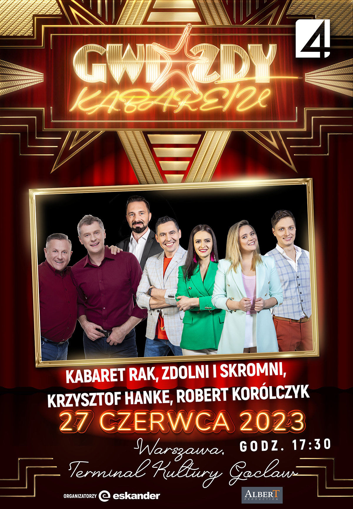 Gwiazdy Kabaretu Realizacja Telewizji TV Kabaret Rak Zdolni I Skromni Krzysztof Hanke