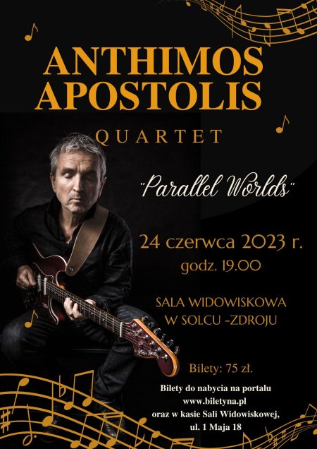 ANTHIMOS APOSTOLIS QUARTET - PARALLEL WORLDS - koncert