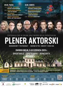 Plener Aktorski 9-10 czerwca 2023 - festiwal