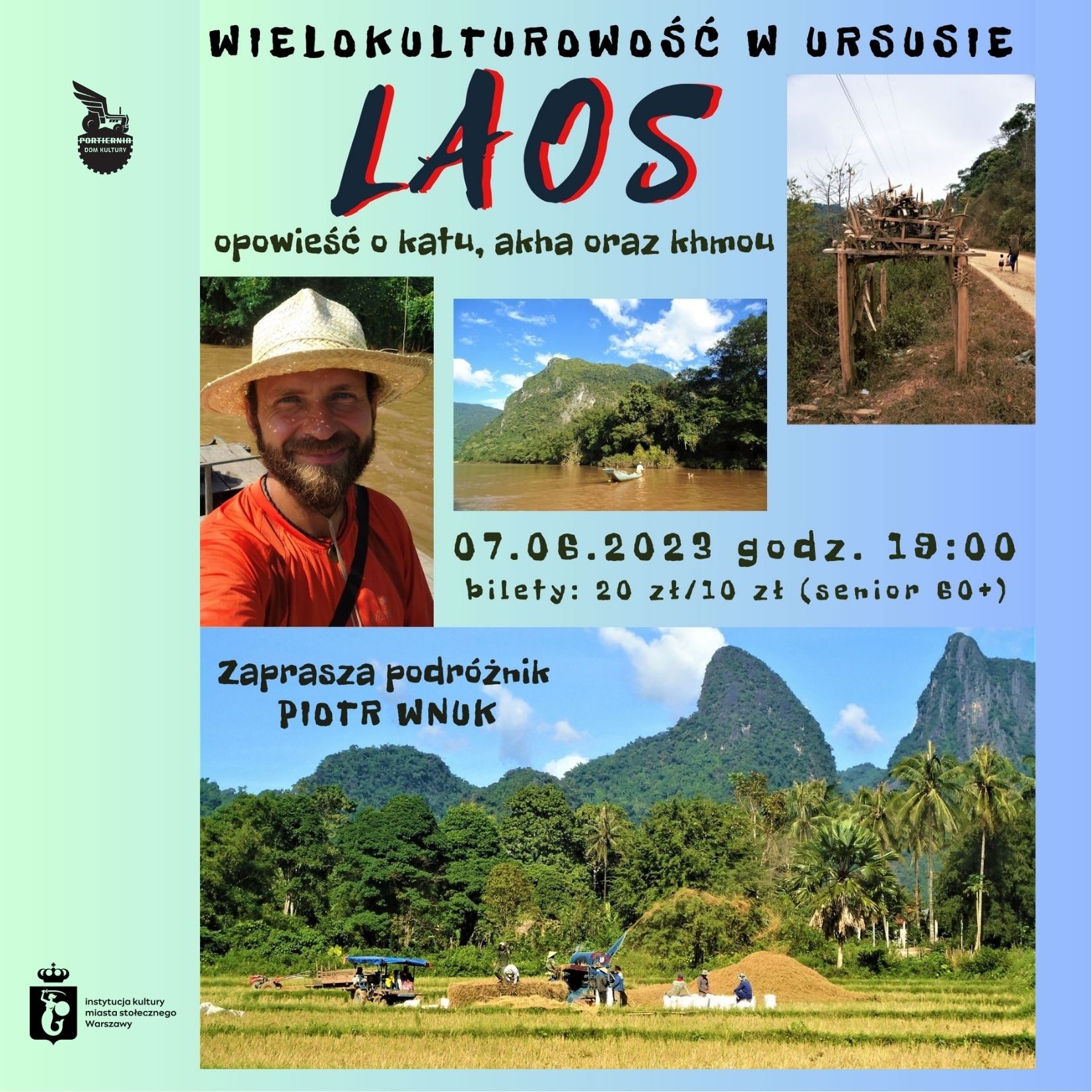 Plakat Wielokulturowość w Ursusie - Laos 175921