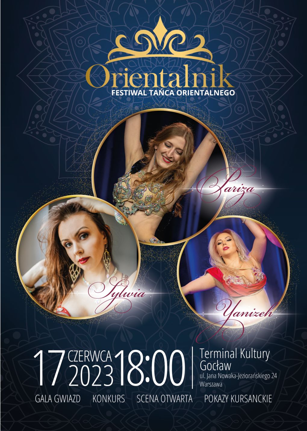 Plakat Festiwal Tańca Orientalnik - edycja letnia 2023: Konkurs 177168