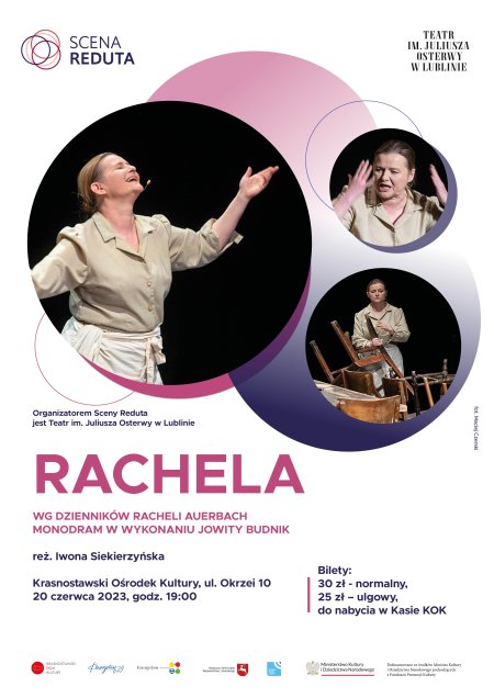 Monodram RACHELA - Scena Reduta - spektakl