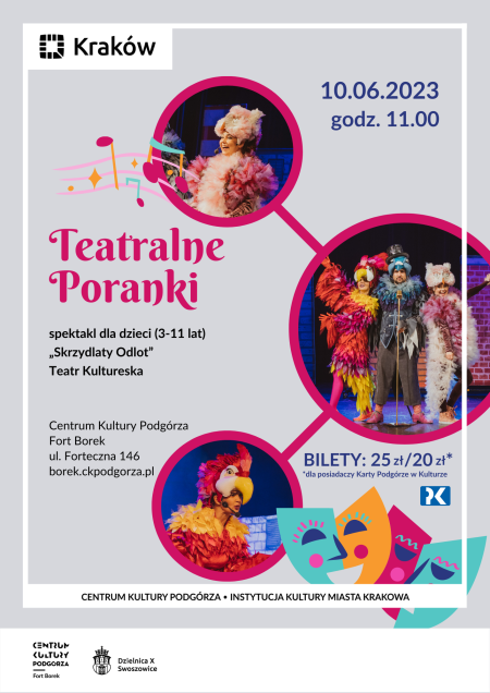 Teatralne Poranki w Forcie Borek "Skrzydlaty Odlot" - spektakl