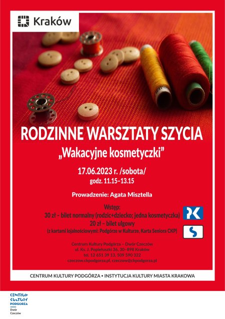 Rodzinne warsztaty szycia - inne