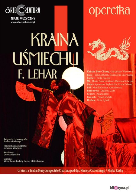 Kraina uśmiechu F. Lehar operetka - Arte Creatura Teatr Muzyczny - spektakl