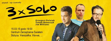 3xSolo stand up - stand-up
