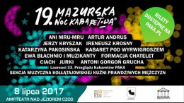 19. Mazurska Noc Kabaretowa - Bilety na kabaret