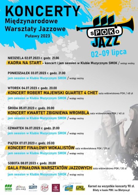 Koncert Finałowy WOKALISTÓW w ramach MWJ sPOKo Jazz Puławy 2023 - koncert