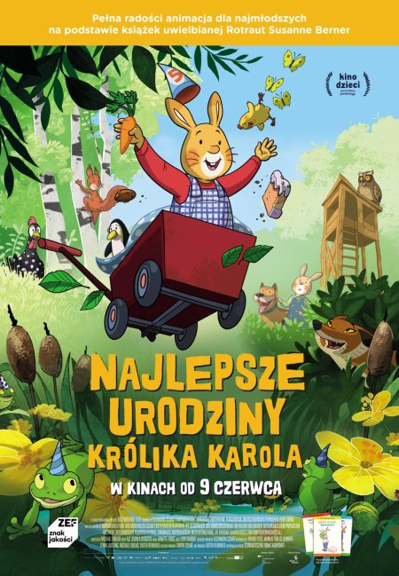 Filmowy poranek dla dzieci (4+): „Najlepsze urodziny Królika Karola” - film