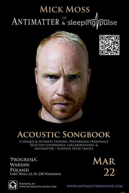 Mick Moss (Antimatter) - Acoustic Songbook - koncert