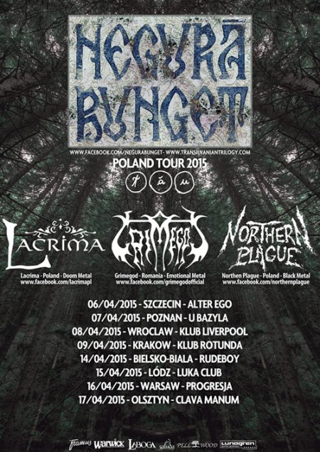 Negură Bunget / Lacrima / Grimegod / Northen Plague - koncert