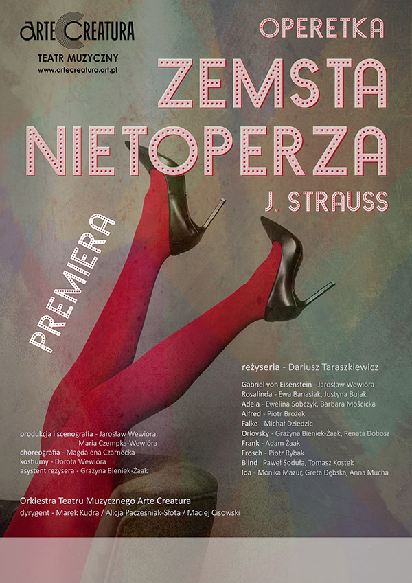 Plakat Zemsta nietoperza - Arte Creatura Teatr Muzyczny 231197