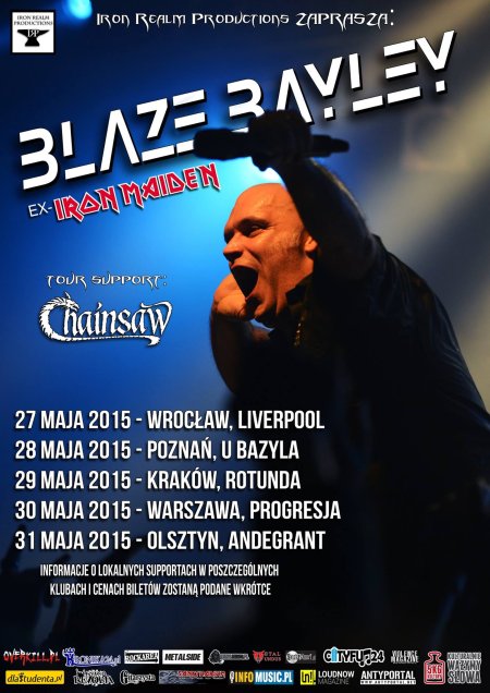 Blaze Bayley / Chainsaw - koncert