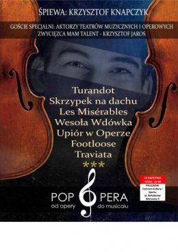 Pop Opera - od Opery do Musicalu - koncert