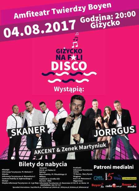 Giżycko na Fali Disco - koncert